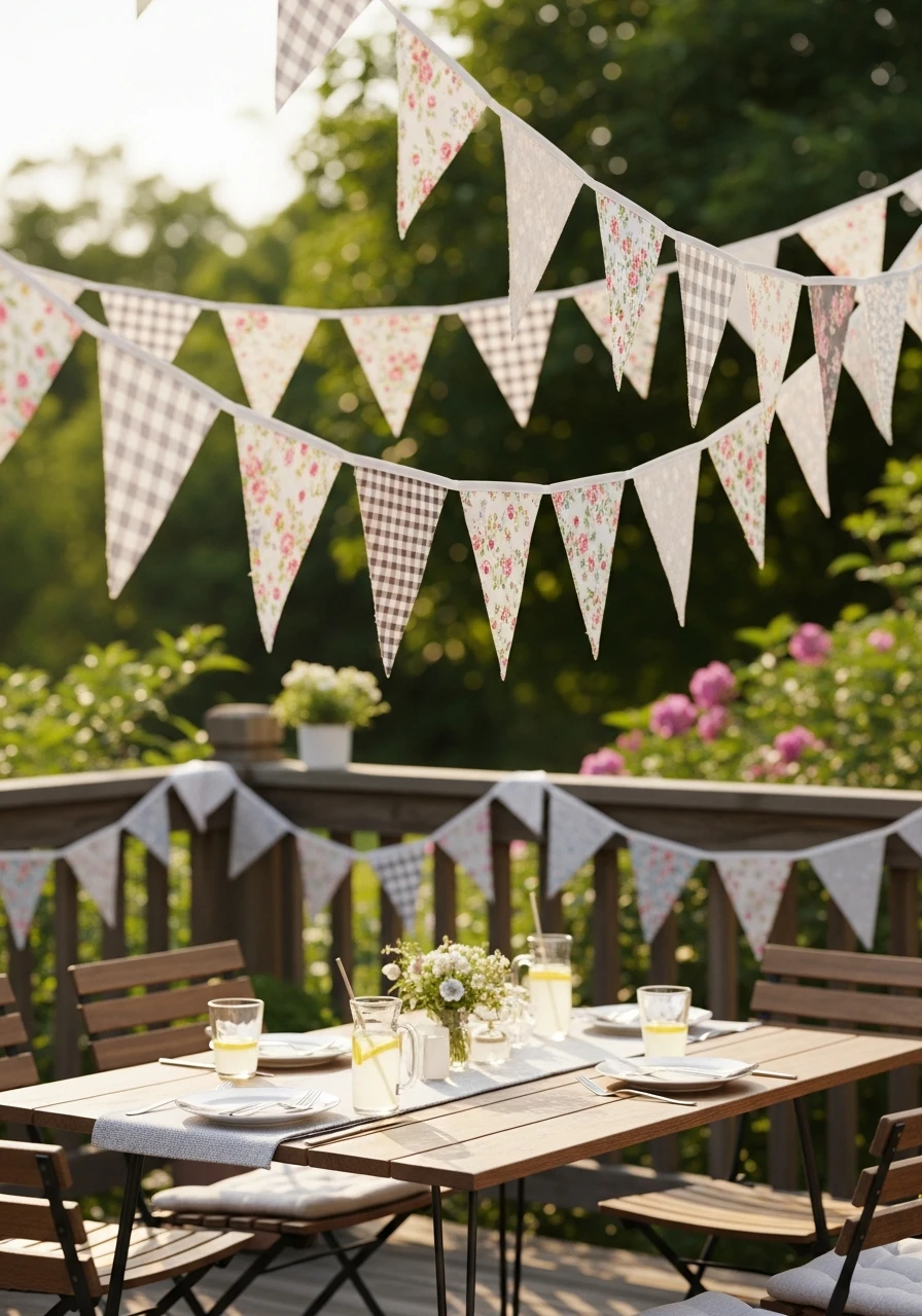 Bunting Banner Fun - 35 Brilliant Garden Party Decorations You Need