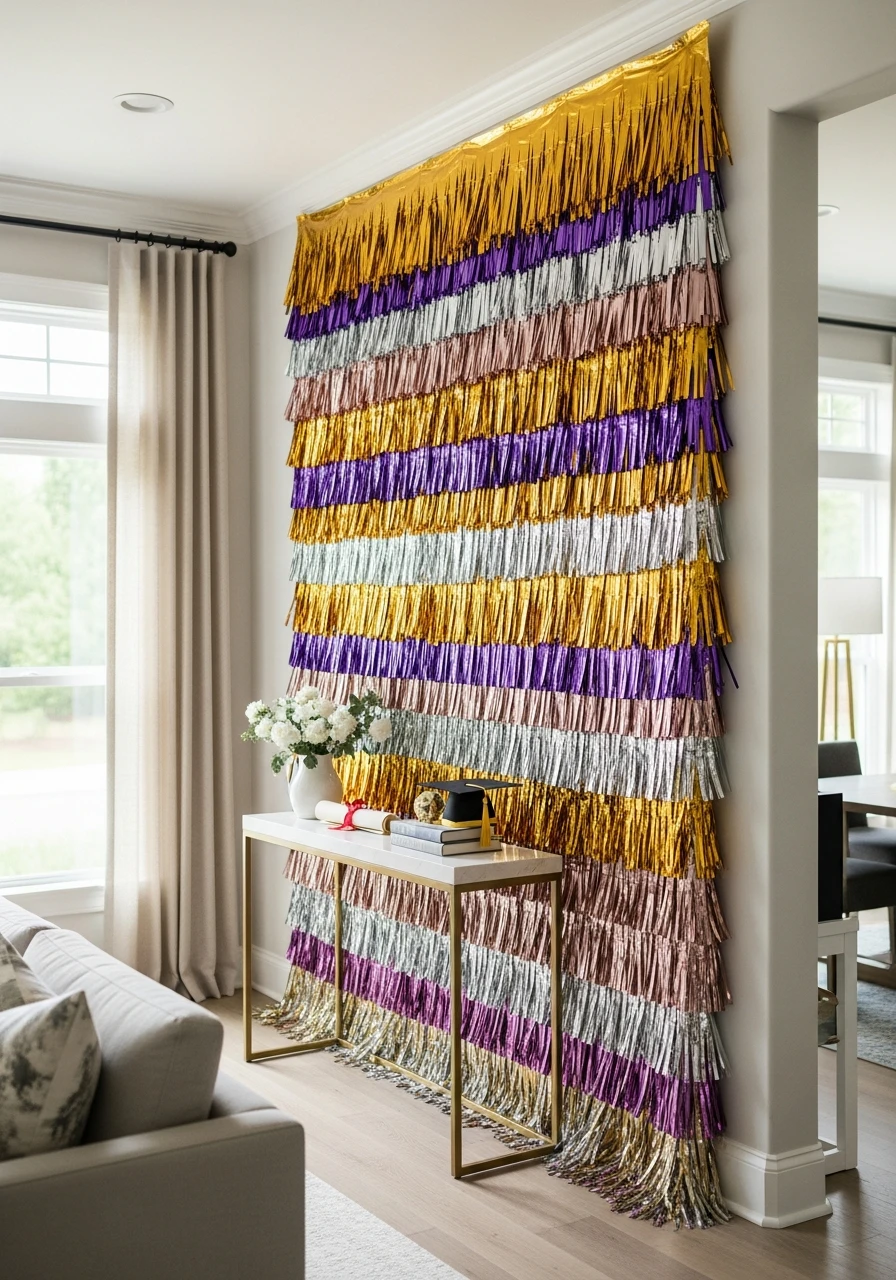 Fringe Curtain Backdrop