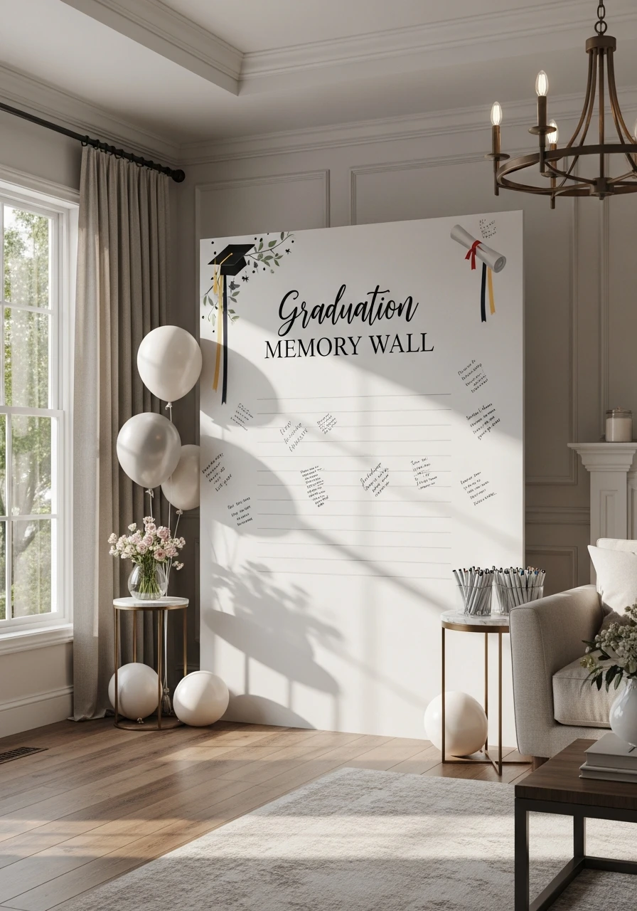 Graduation Memory Wall