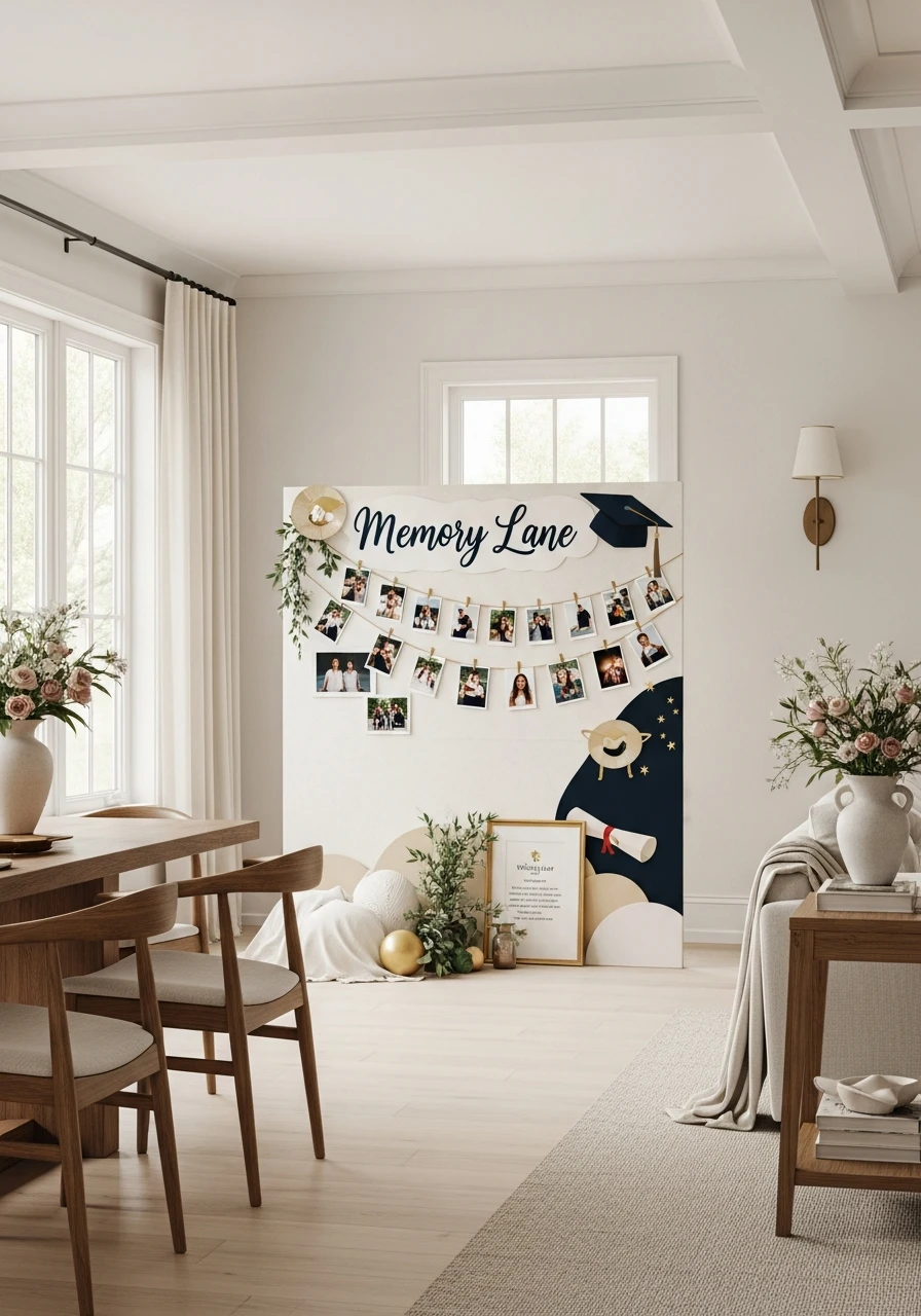 Memory Lane Graduation Backdrops
