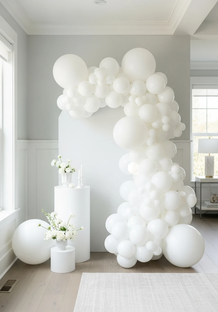 All-White Elegant Setup