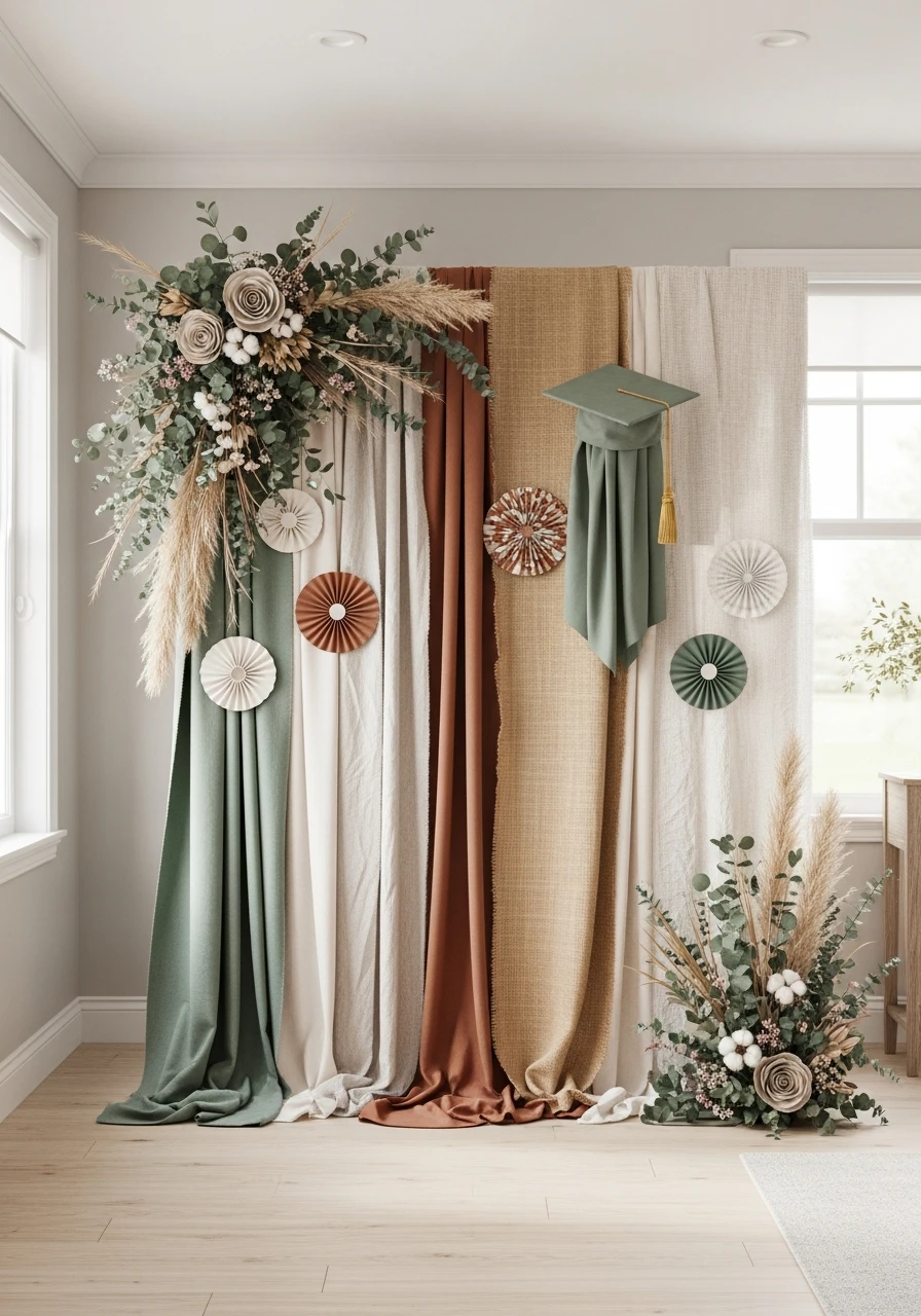 Eco-Friendly Fabric Backdrop