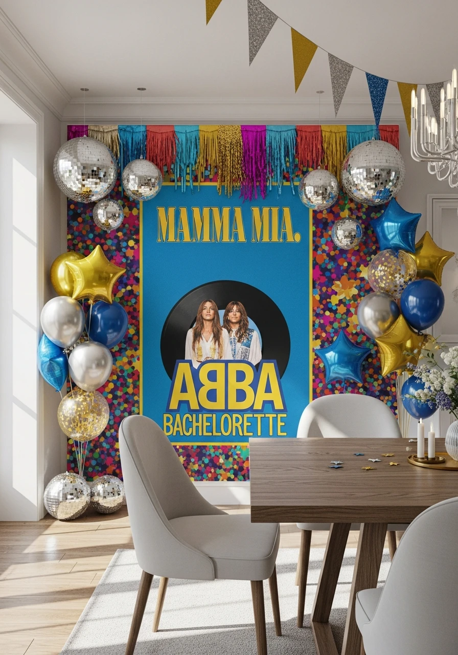 ABBA Album Cover Wall