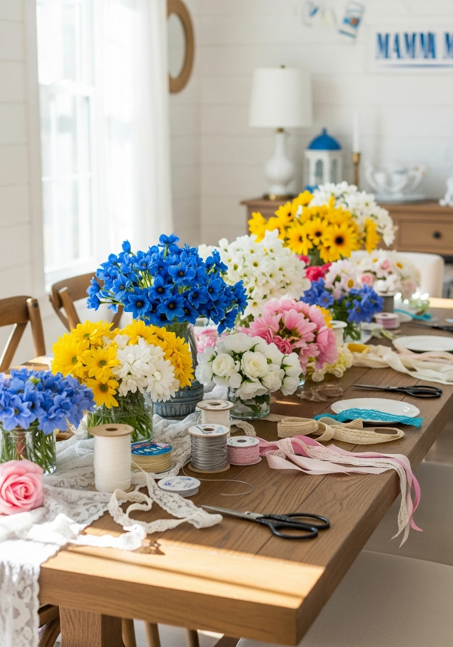 DIY Flower Crown Station