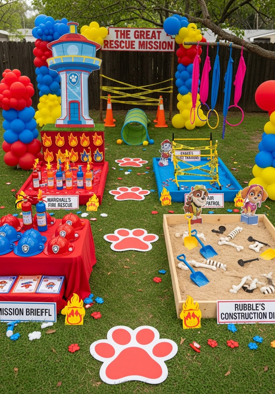 The Great Rescue Mission - 35 Amazing Paw Patrol Party Ideas for a Heroic Birthday