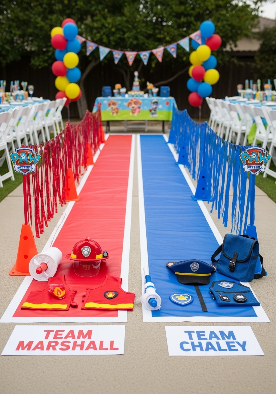 Team Rescue Relay - 35 Amazing Paw Patrol Party Ideas for a Heroic Birthday