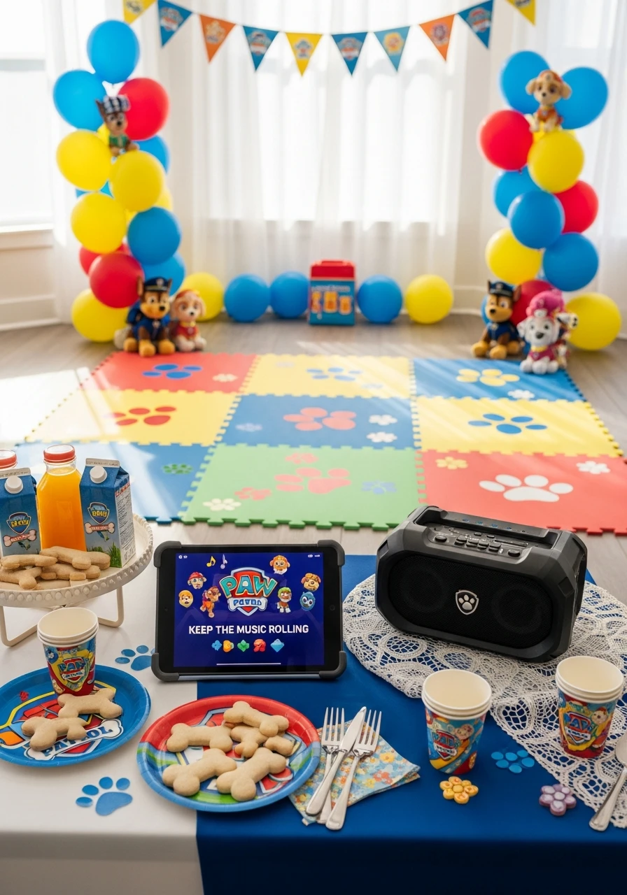 Keep The Music Rolling - 35 Amazing Paw Patrol Party Ideas for a Heroic Birthday