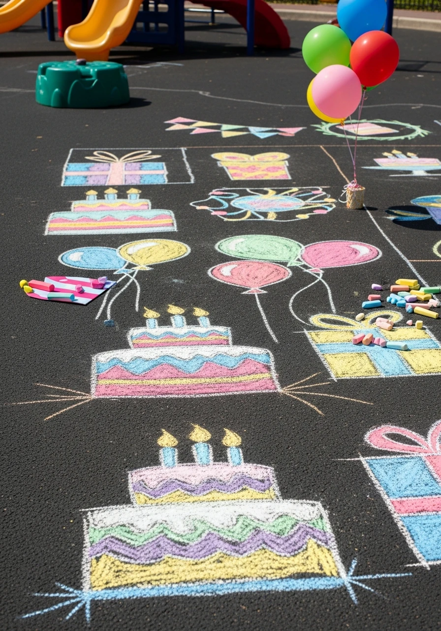 Sidewalk Chalk Art Competition