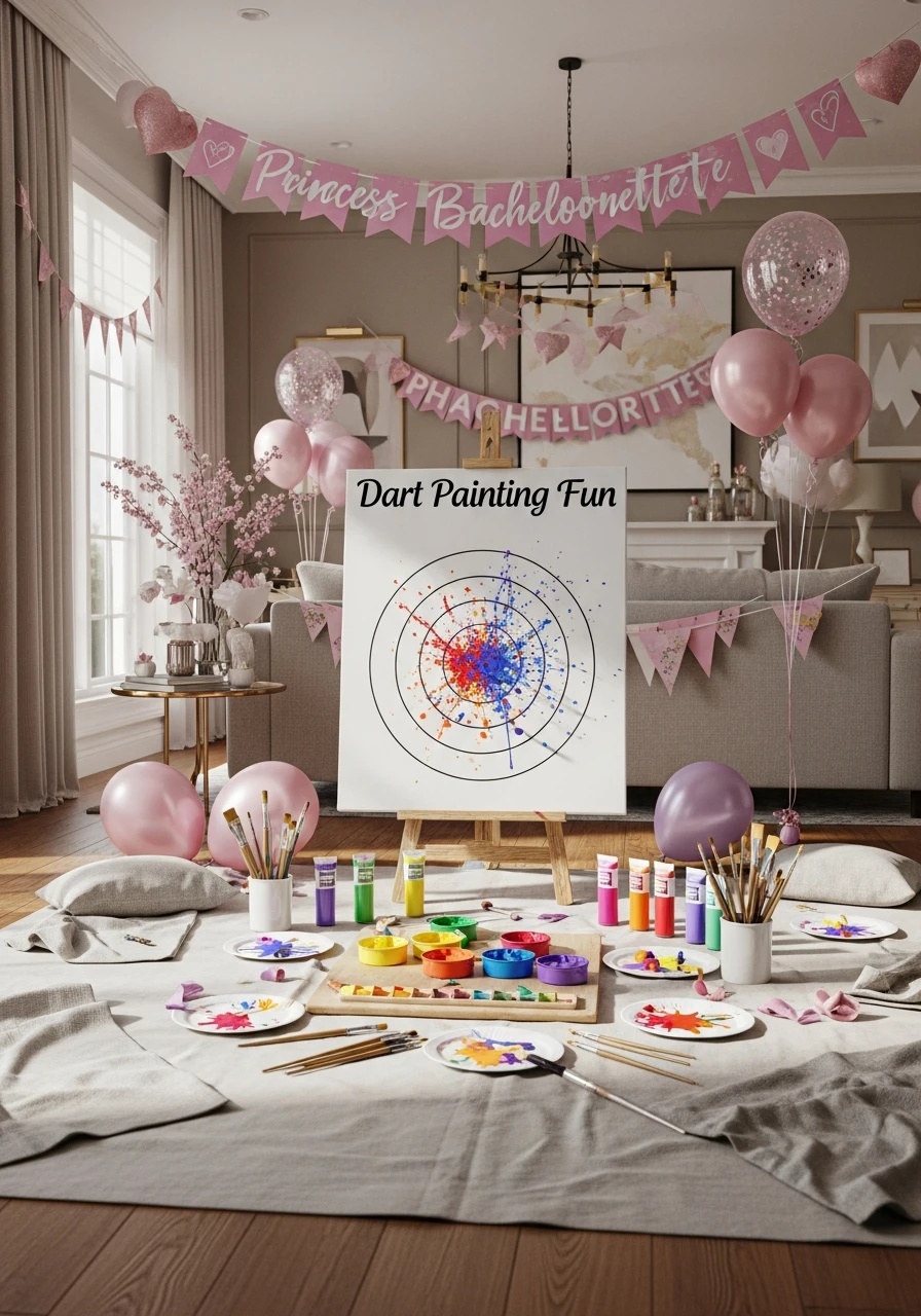 Dart Painting Fun