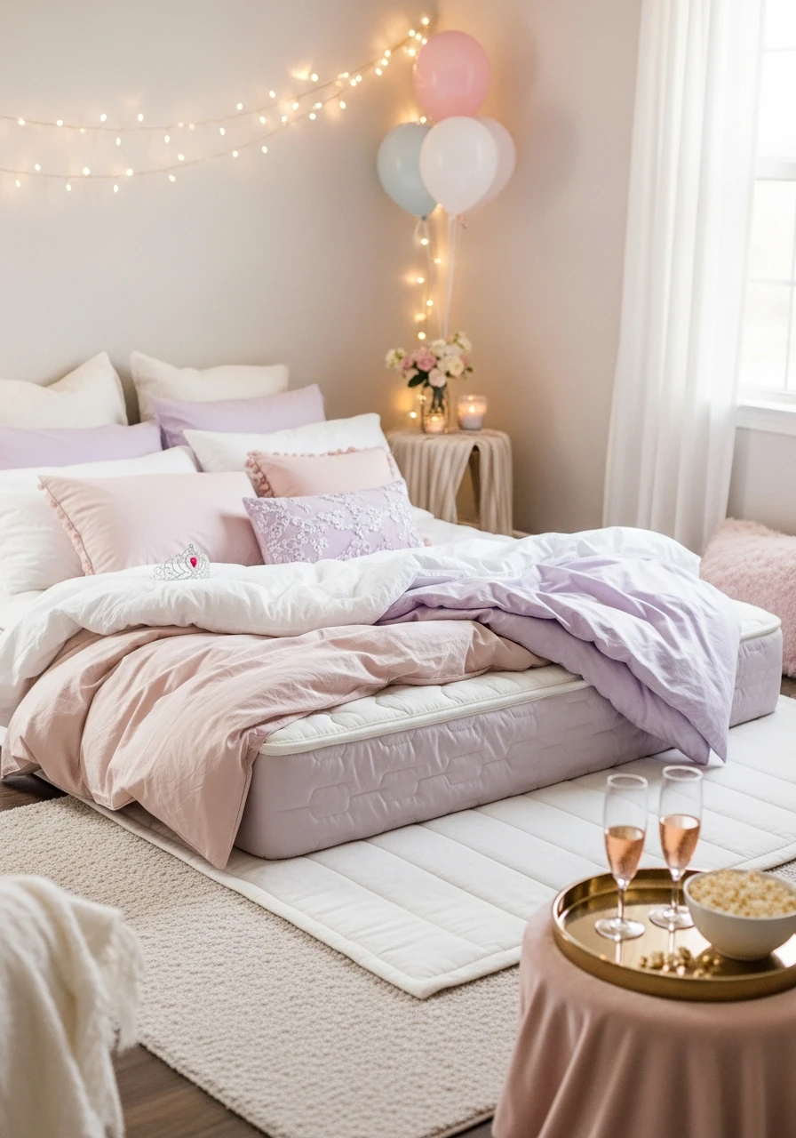 Mattress Surfing Fun