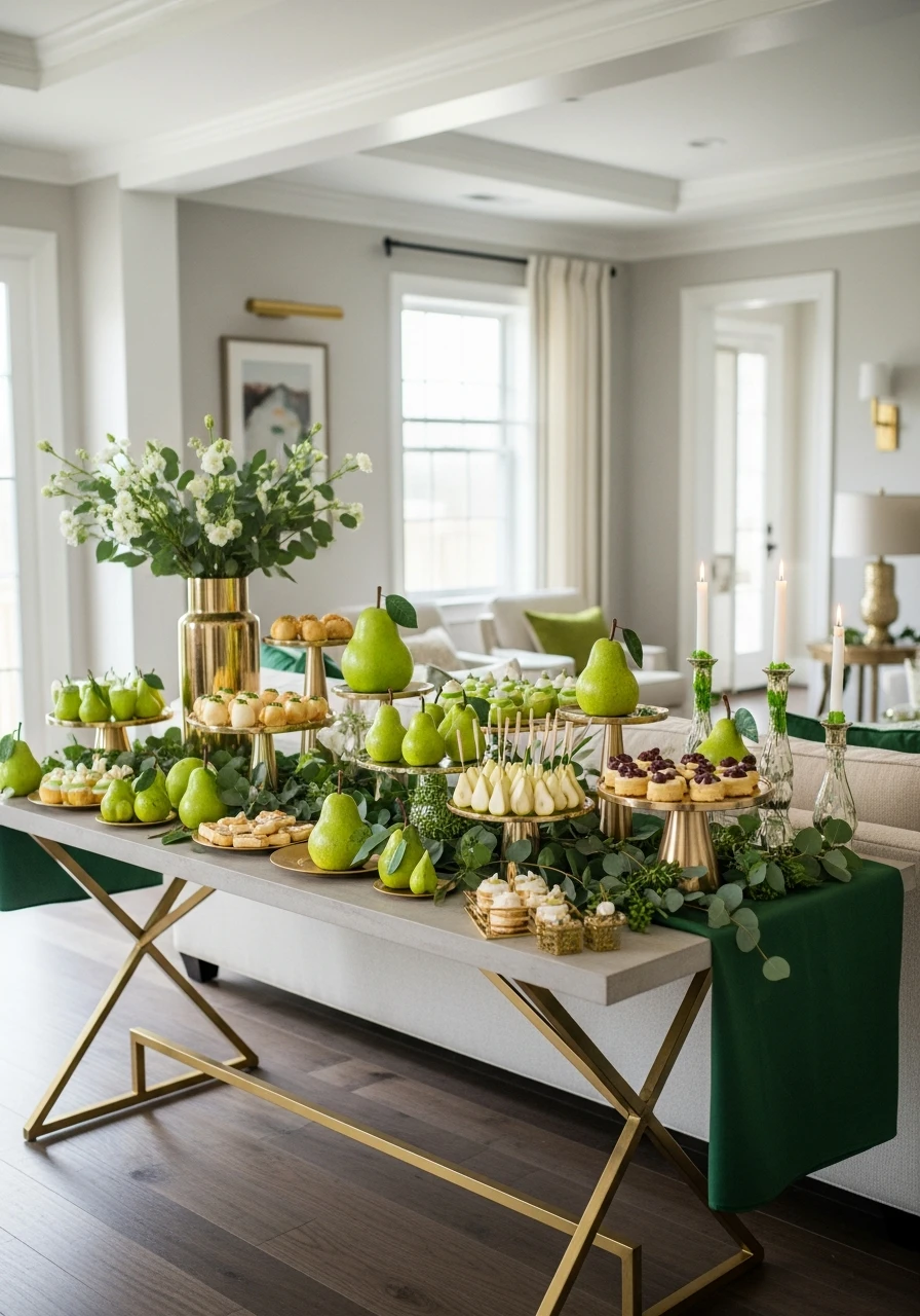 Pear Snack Table