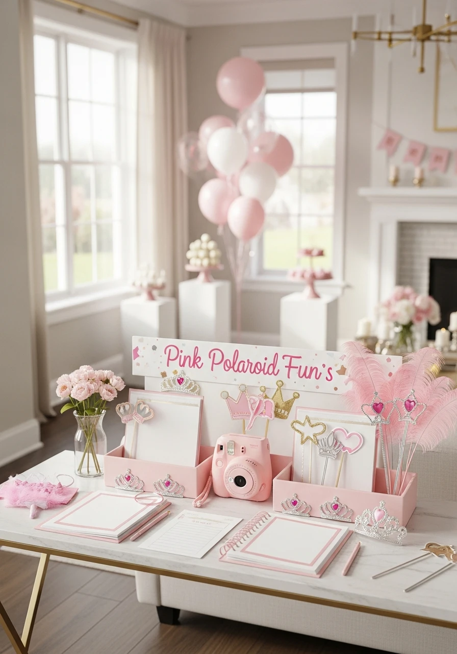 Pink Polaroid Fun