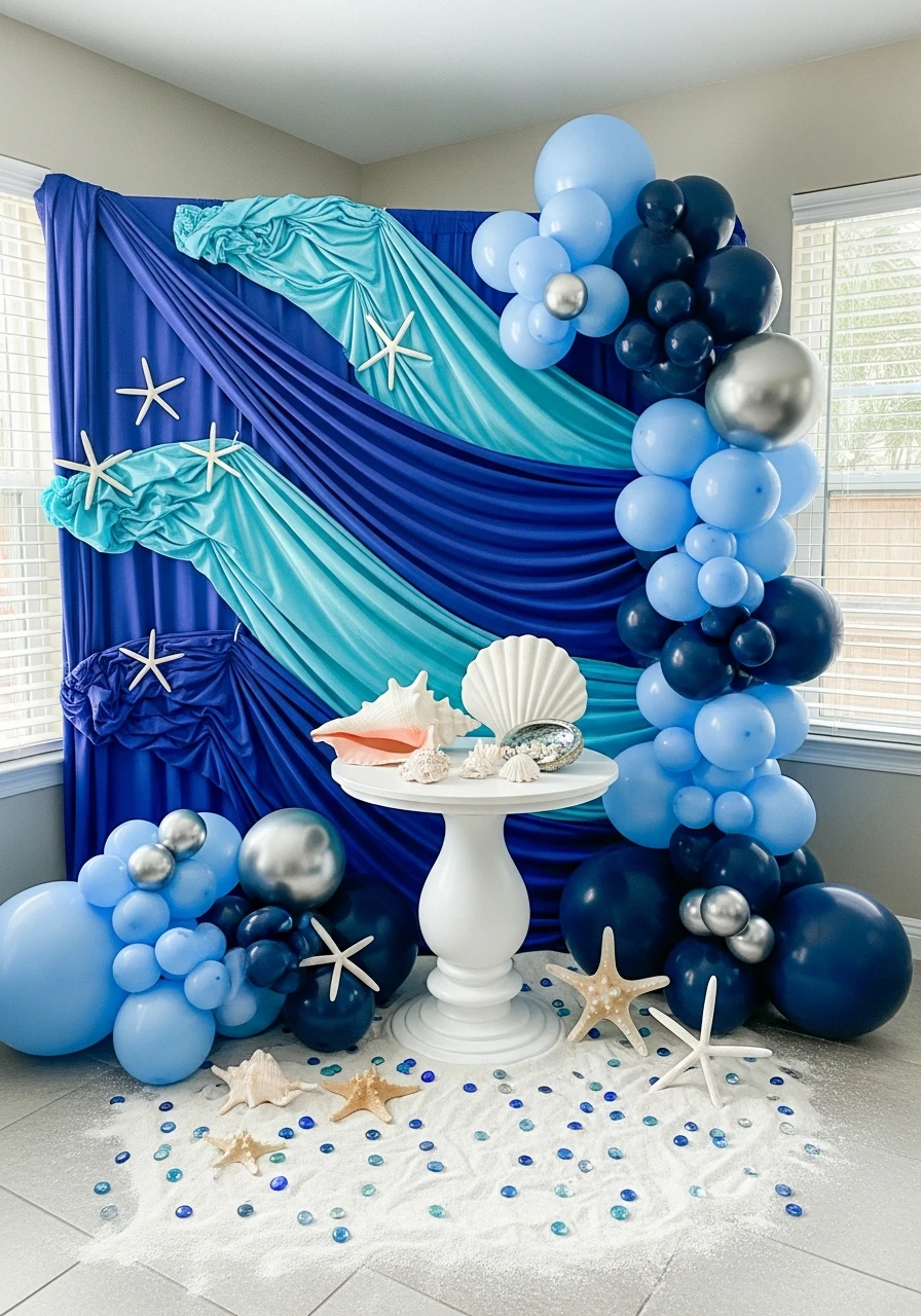 Ocean Photo Booth Corner