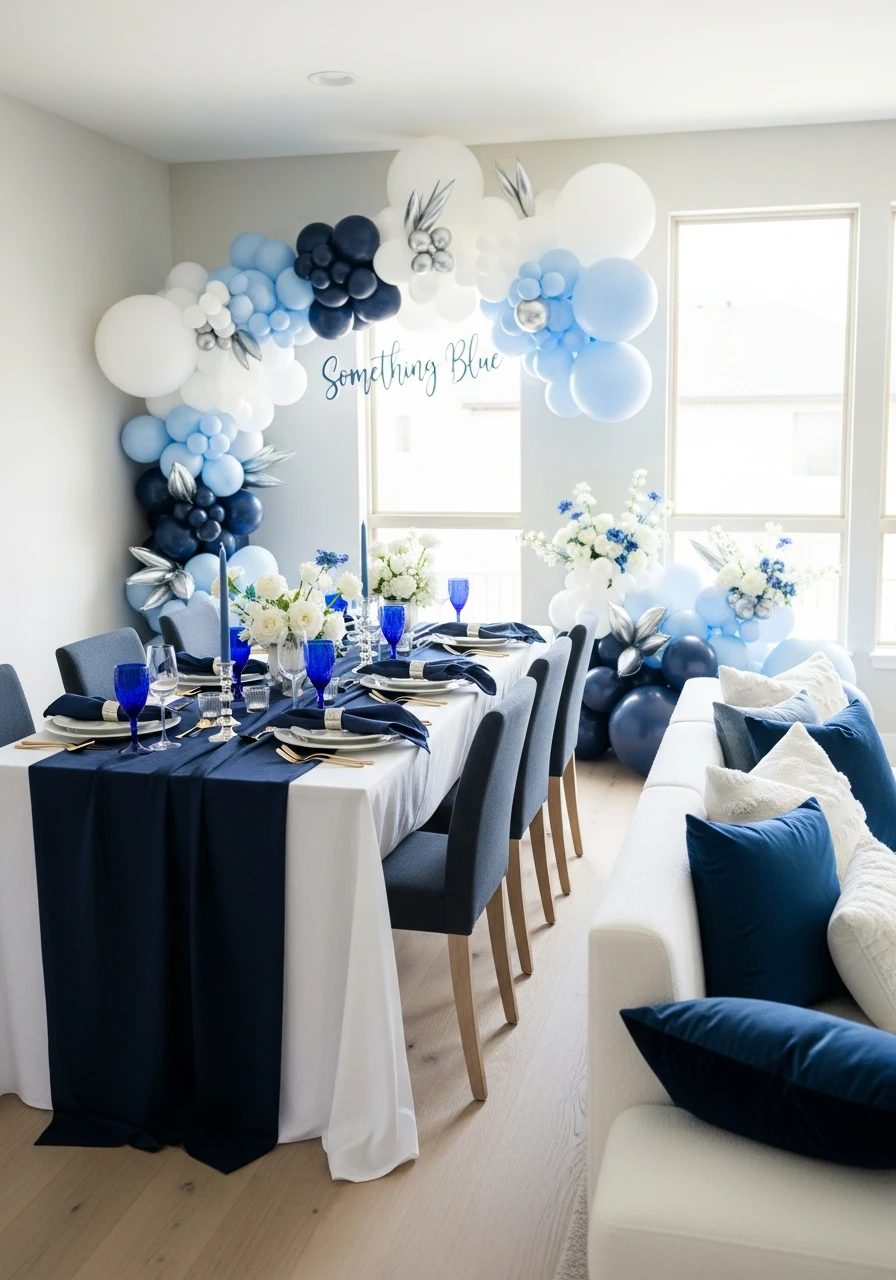 Bride in White, Squad in Blue