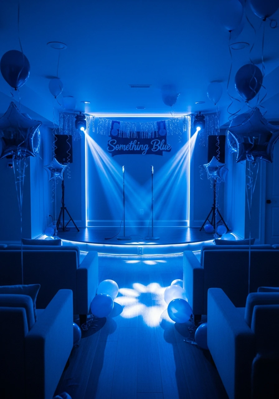 Blue Karaoke Night
