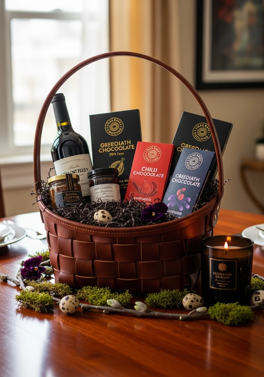 Premium Chocolate, Grown-Up Taste. - 35 Adult Easter Basket Ideas That Are Way Better Than Peeps