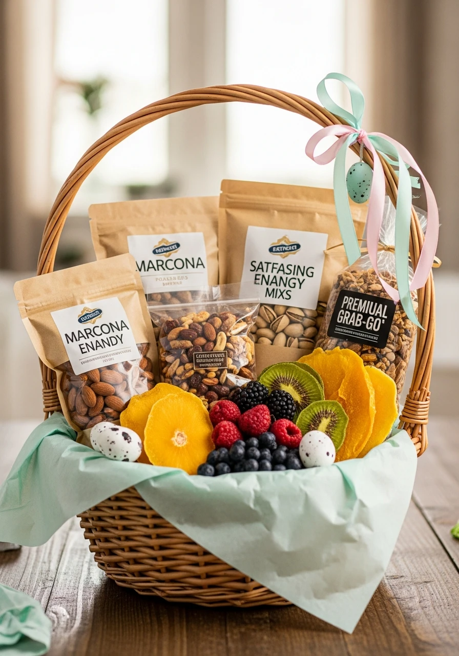 Healthy Gourmet Snacks. - 35 Adult Easter Basket Ideas That Are Way Better Than Peeps