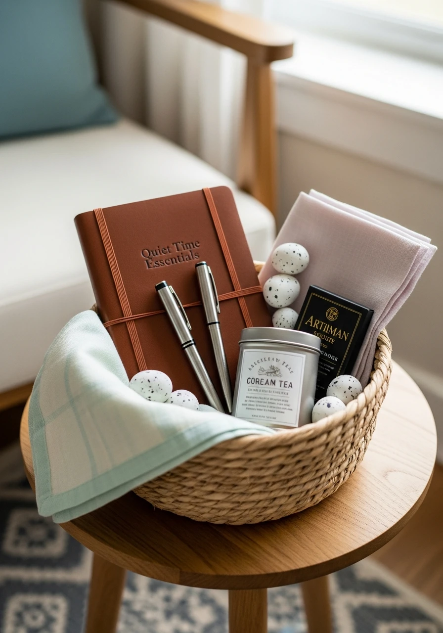 Quiet Time Essentials. - 35 Adult Easter Basket Ideas That Are Way Better Than Peeps