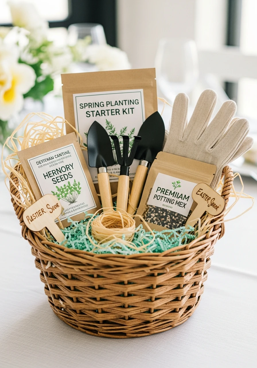 Spring Planting Starter Kit. - 35 Adult Easter Basket Ideas That Are Way Better Than Peeps