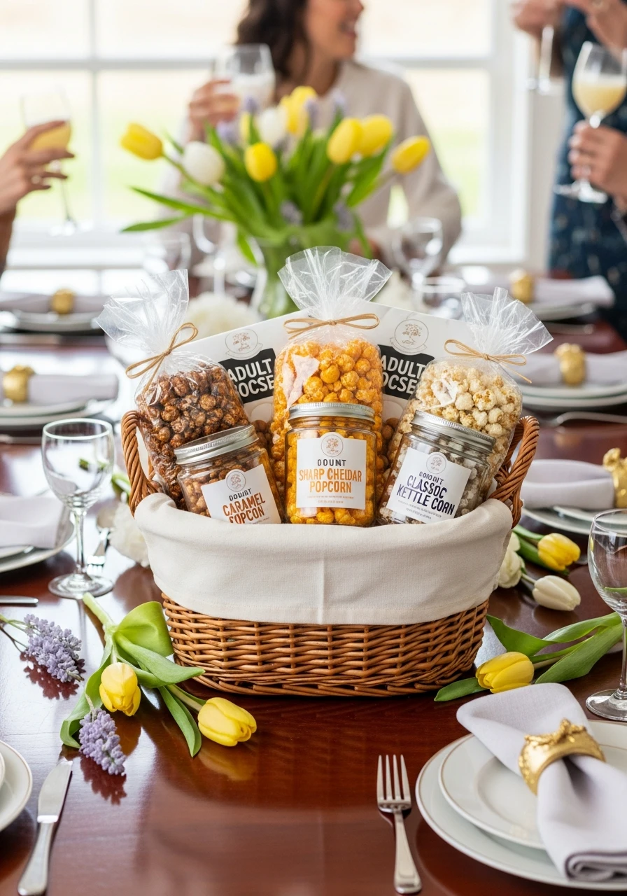 Snack Time Fun. - 35 Adult Easter Basket Ideas That Are Way Better Than Peeps