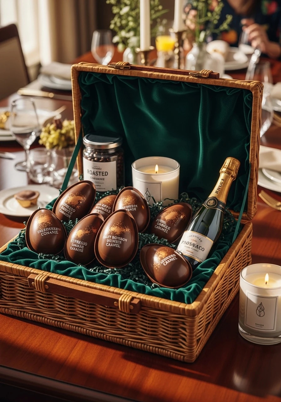 Elegant Easter Eggs. - 35 Adult Easter Basket Ideas That Are Way Better Than Peeps