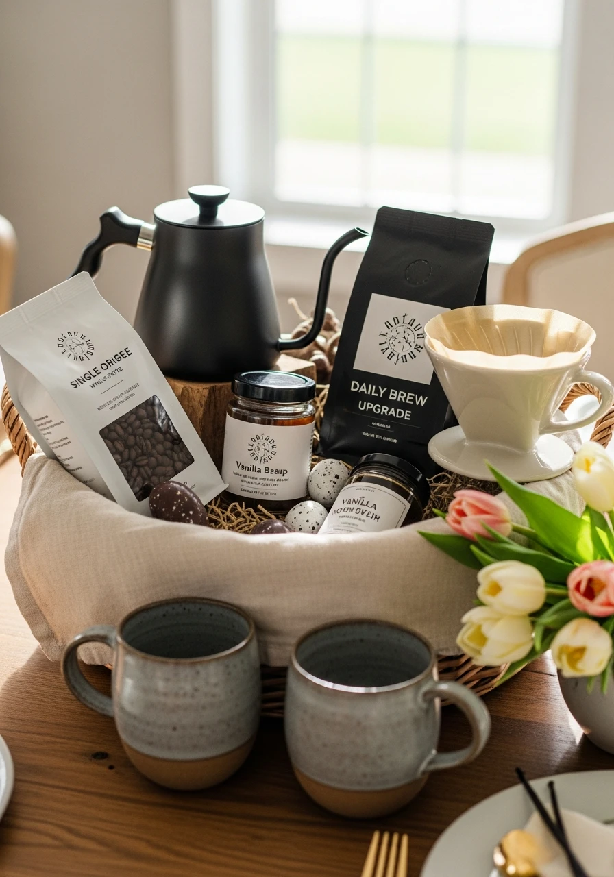 Daily Brew Upgrade. - 35 Adult Easter Basket Ideas That Are Way Better Than Peeps