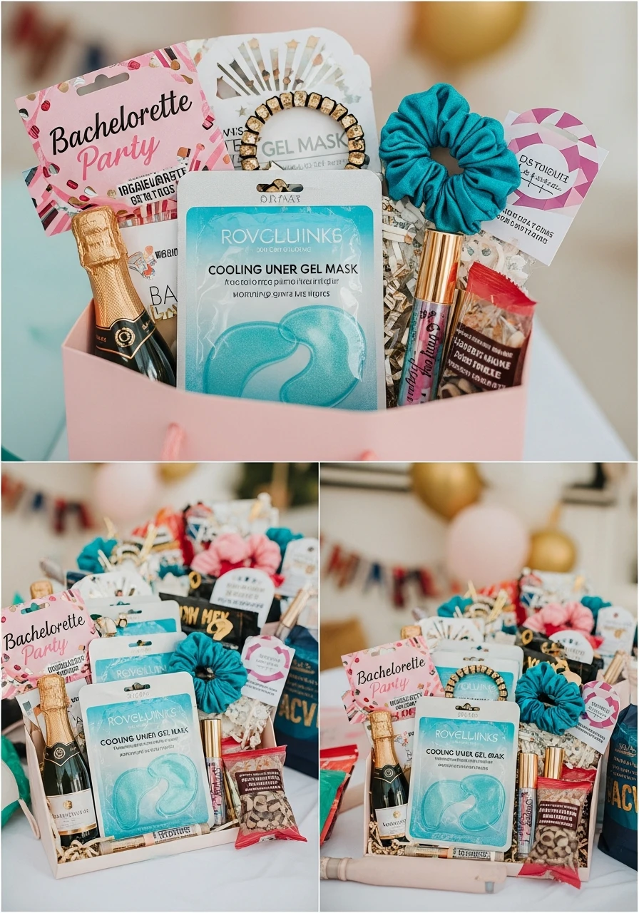 Eye Gel Masks - 50 Bachelorette Goody Bag Ideas Your Crew Will Love!