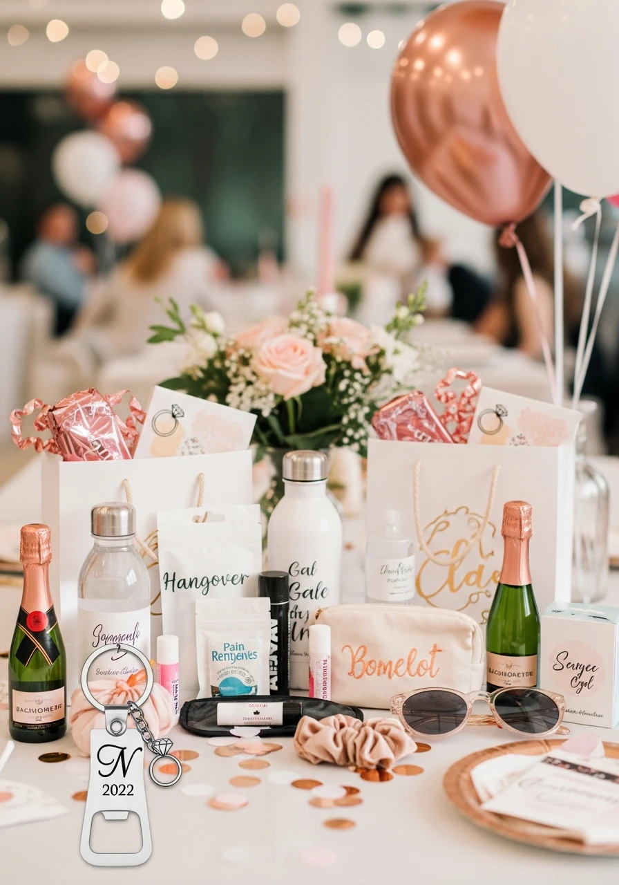 Custom Keychain Opener - 50 Bachelorette Goody Bag Ideas Your Crew Will Love!