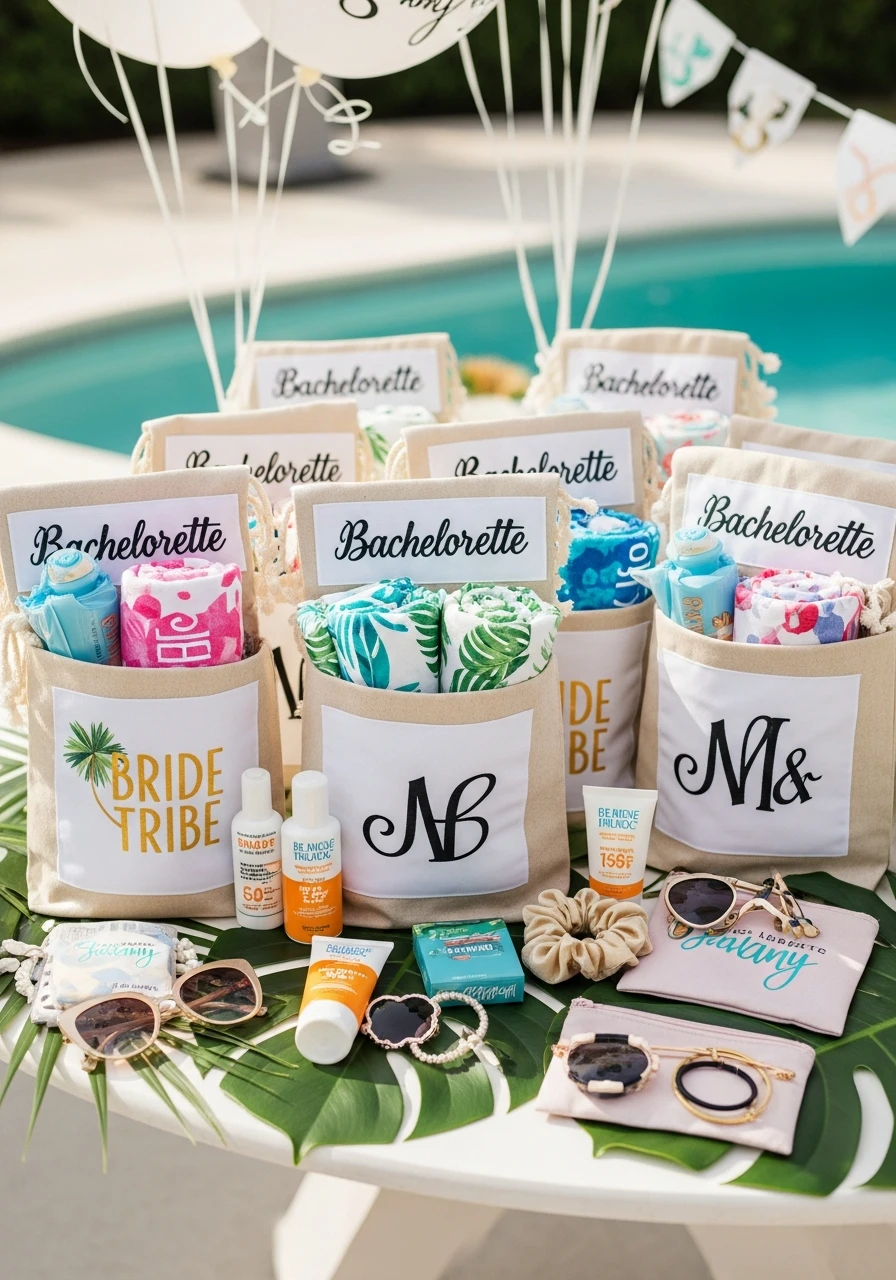 Beach or Turkish Towel - 50 Bachelorette Goody Bag Ideas Your Crew Will Love!
