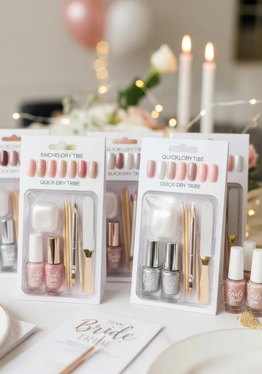 Nail Polish Kit - 50 Bachelorette Goody Bag Ideas Your Crew Will Love!