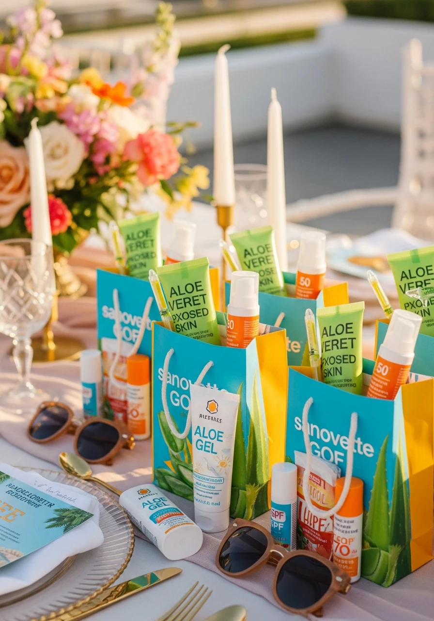 Aloe Vera Gel - 50 Bachelorette Goody Bag Ideas Your Crew Will Love!