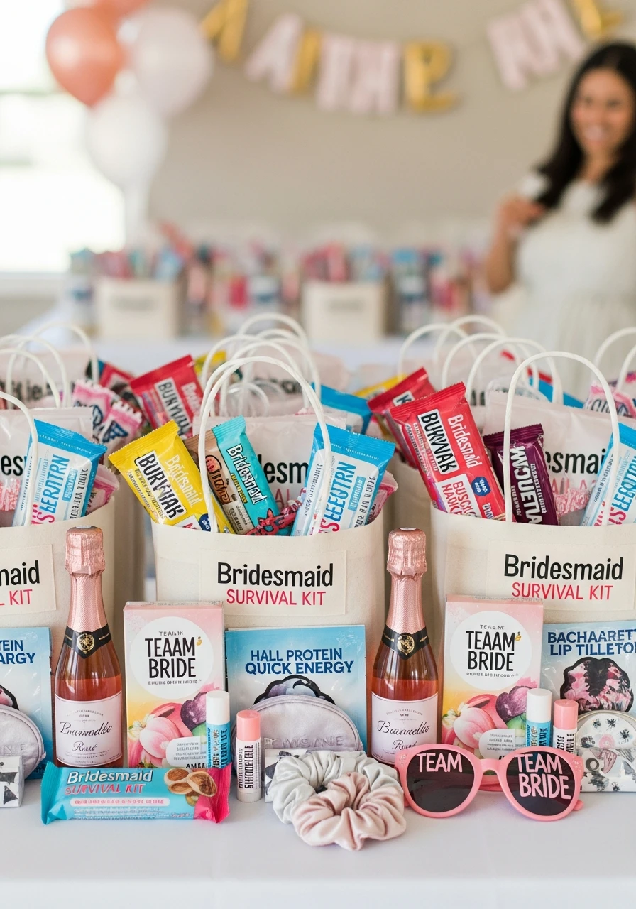 Energy Bars or Snacks - 50 Bachelorette Goody Bag Ideas Your Crew Will Love!