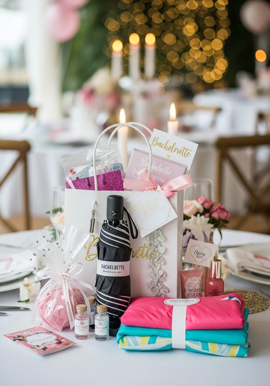 Mini Umbrella or Poncho - 50 Bachelorette Goody Bag Ideas Your Crew Will Love!