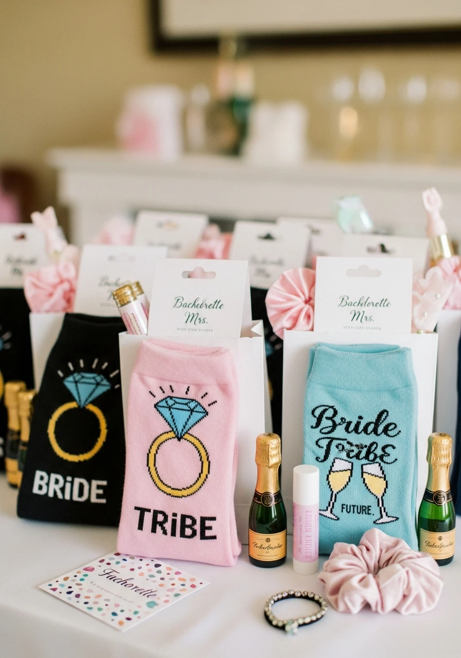 Funny Socks with Sayings - 50 Bachelorette Goody Bag Ideas Your Crew Will Love!