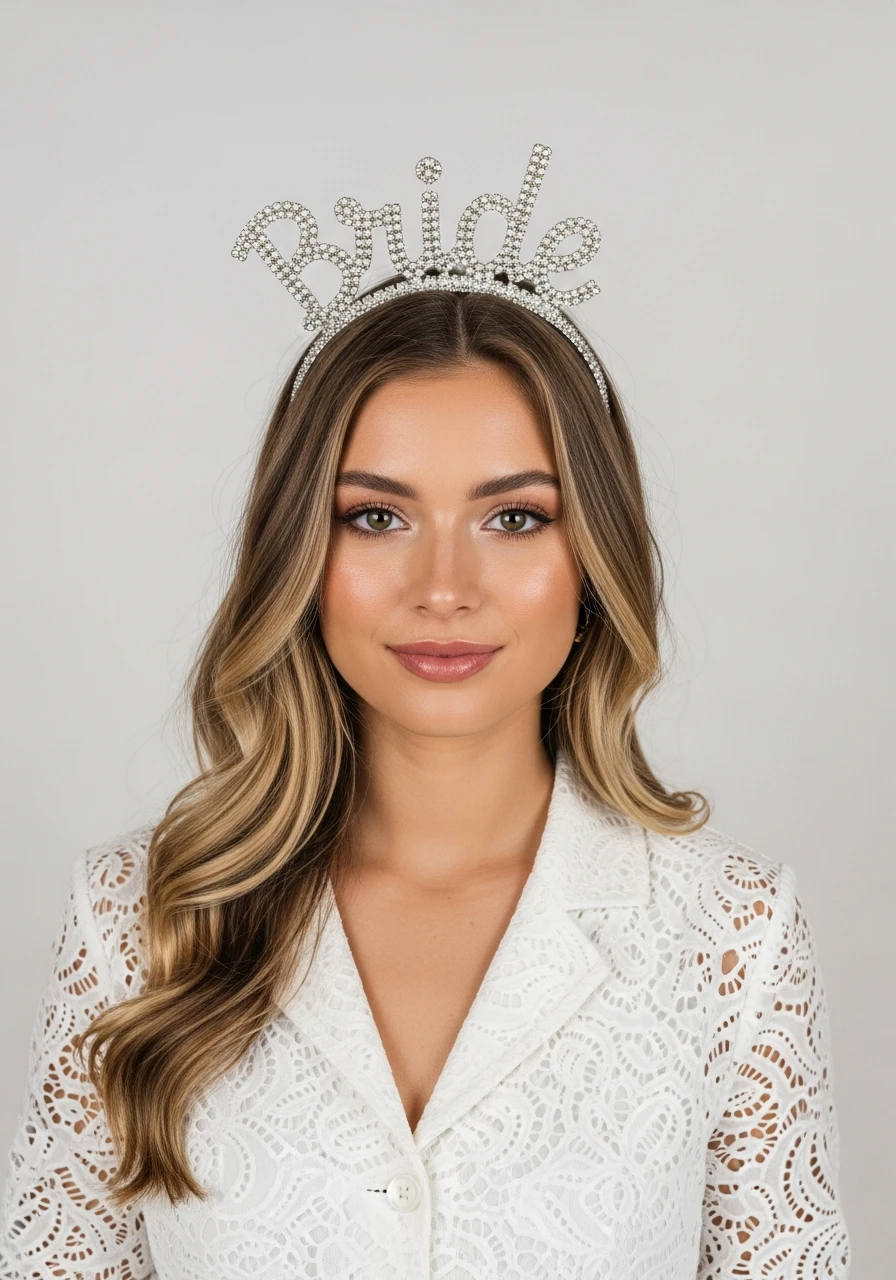 Rhinestone 'Bride' Headband