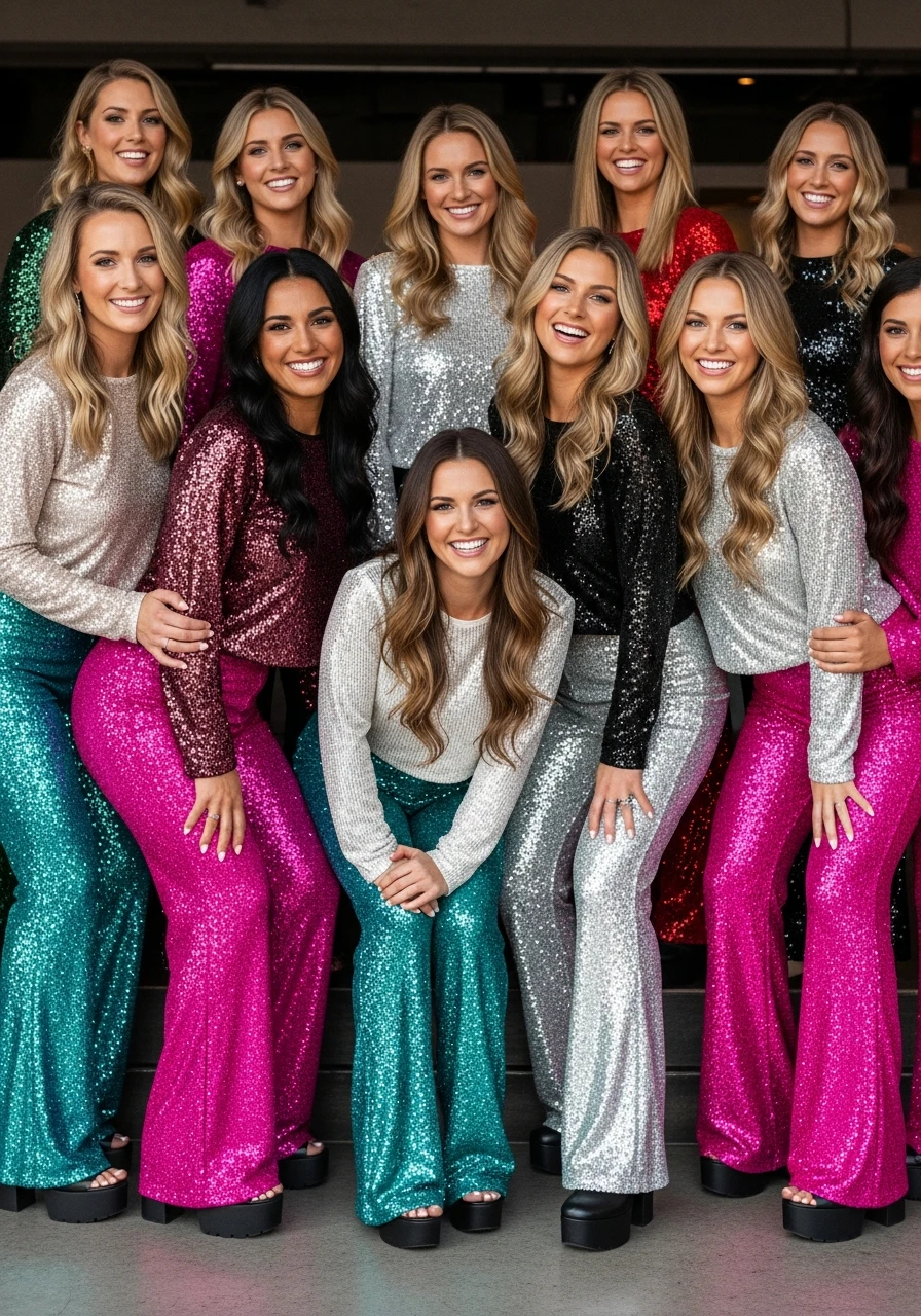 Disco Diva Sequin Sets