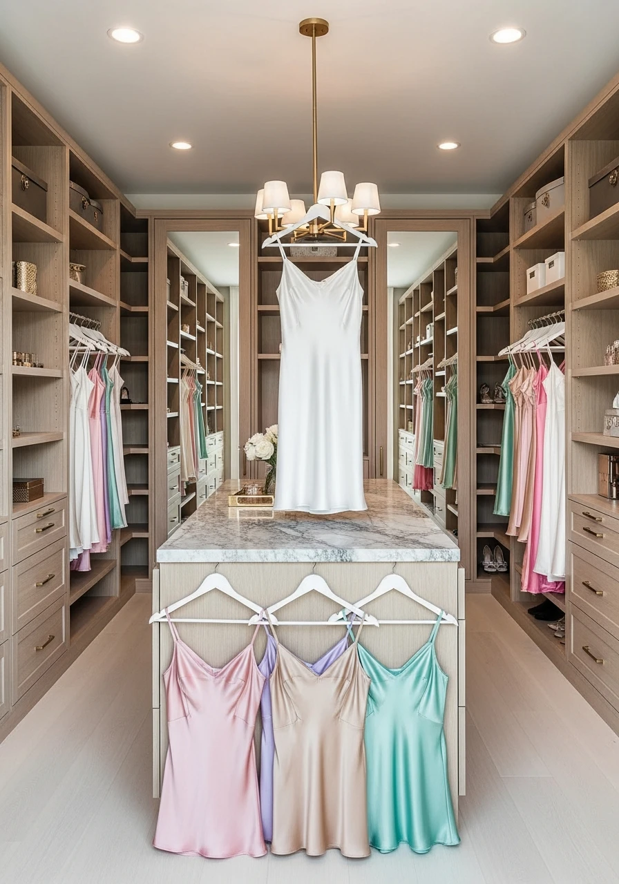 Satin Slip Dress Color Palette