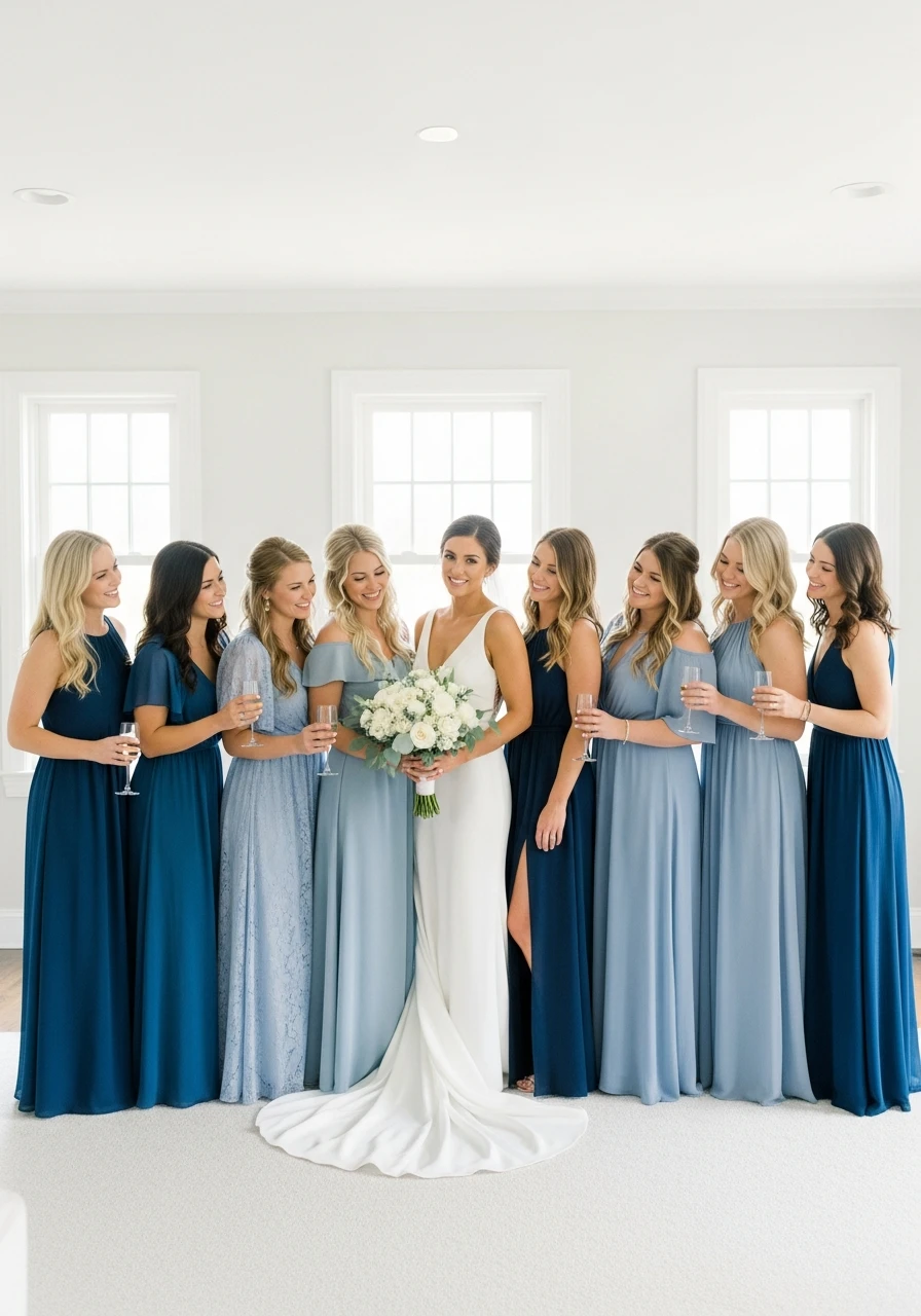 Something Blue Matching Dresses