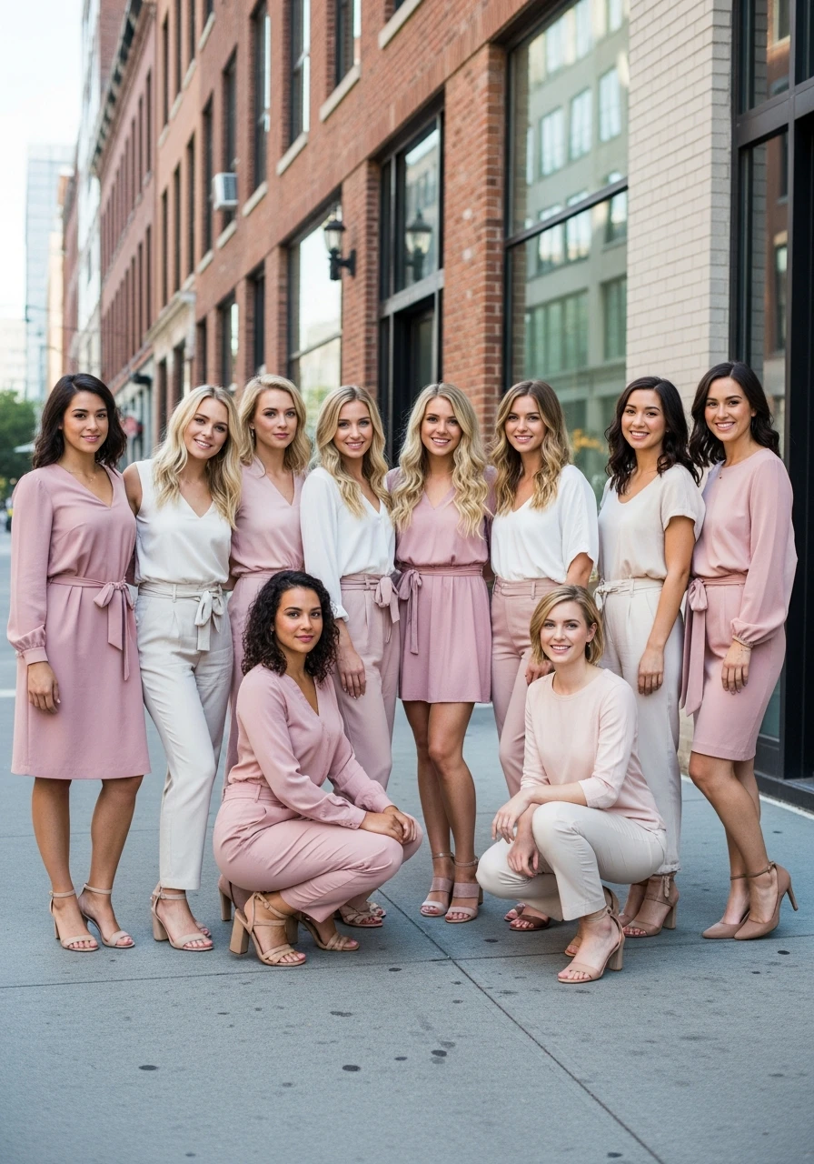 Mix and Match Color Palette Outfits