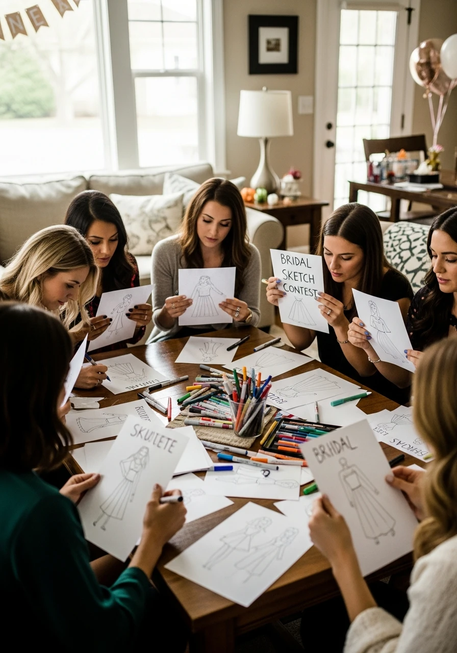 Bridal Fashion Sketch Contest