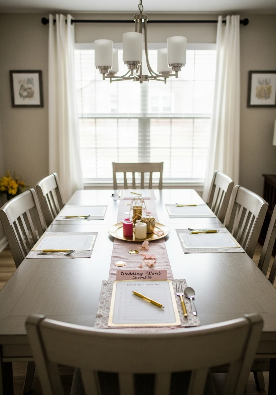 Wedding Word Scramble