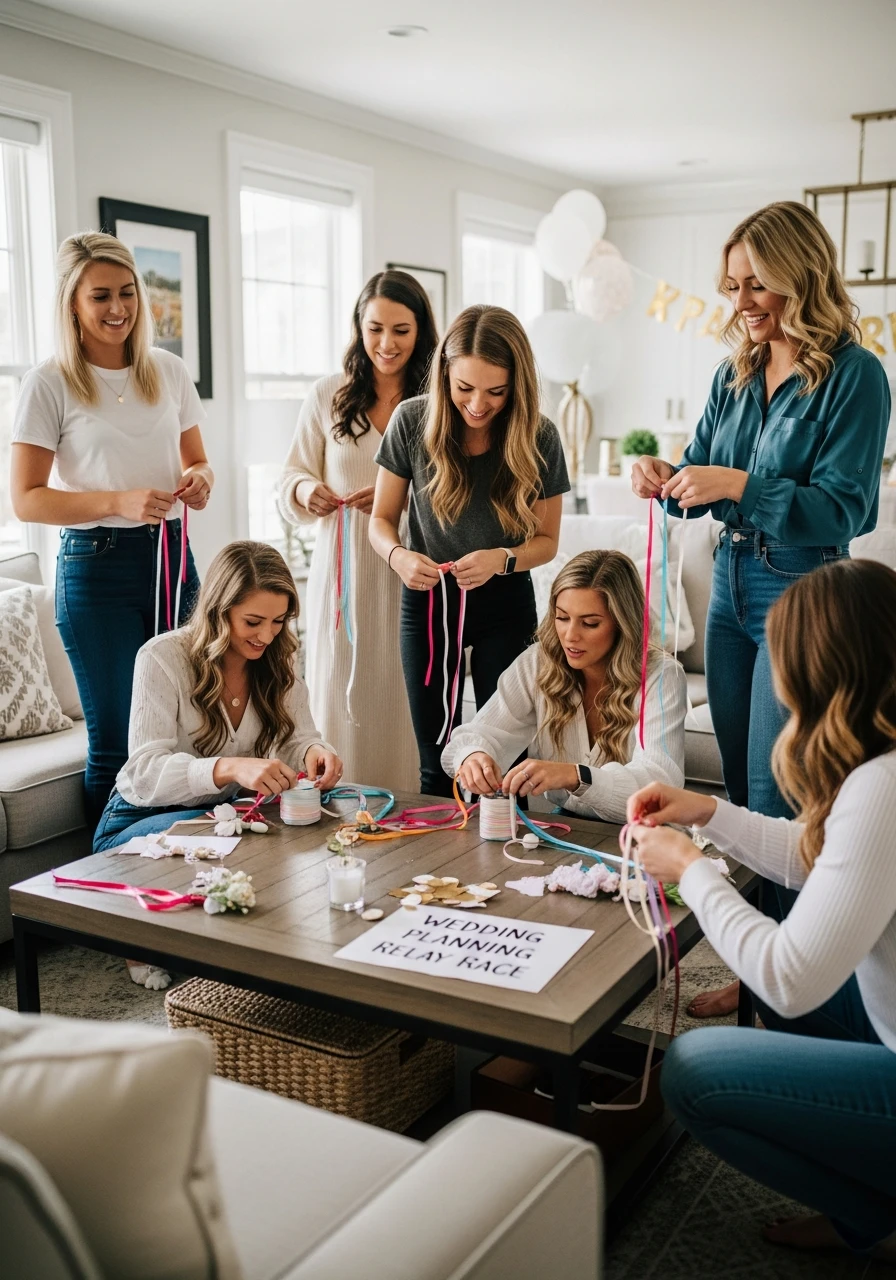 Wedding Planning Relay Race