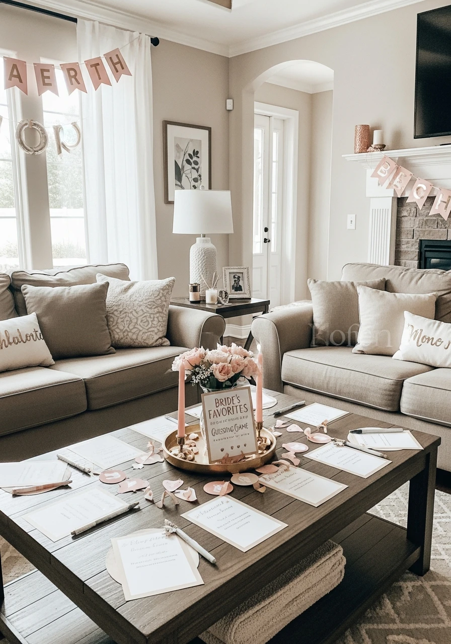 Bride’s Favorites Guessing Game