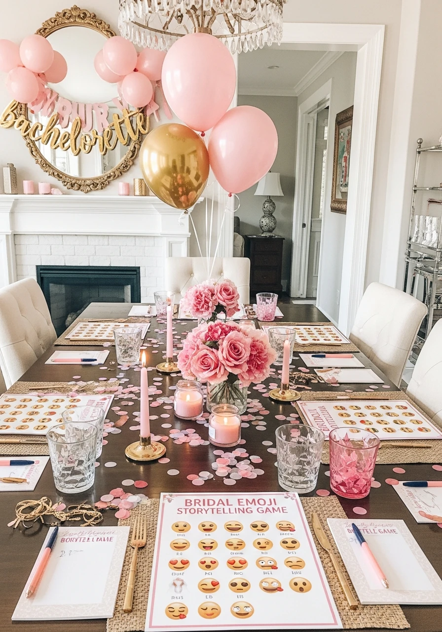 Bridal Emoji Storytelling Game