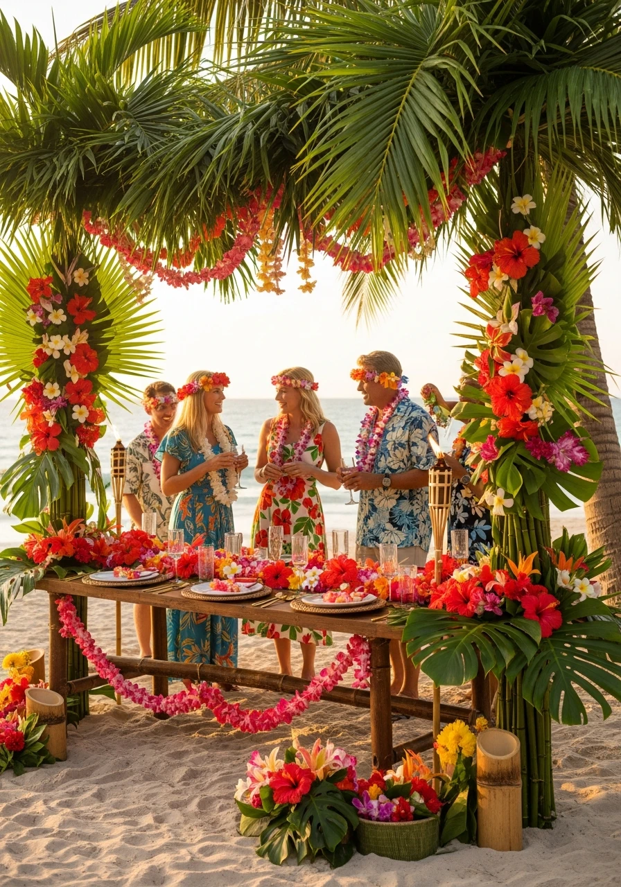 Throw a Classic Luau - 50 Best Beach Party Ideas for an Epic Celebration