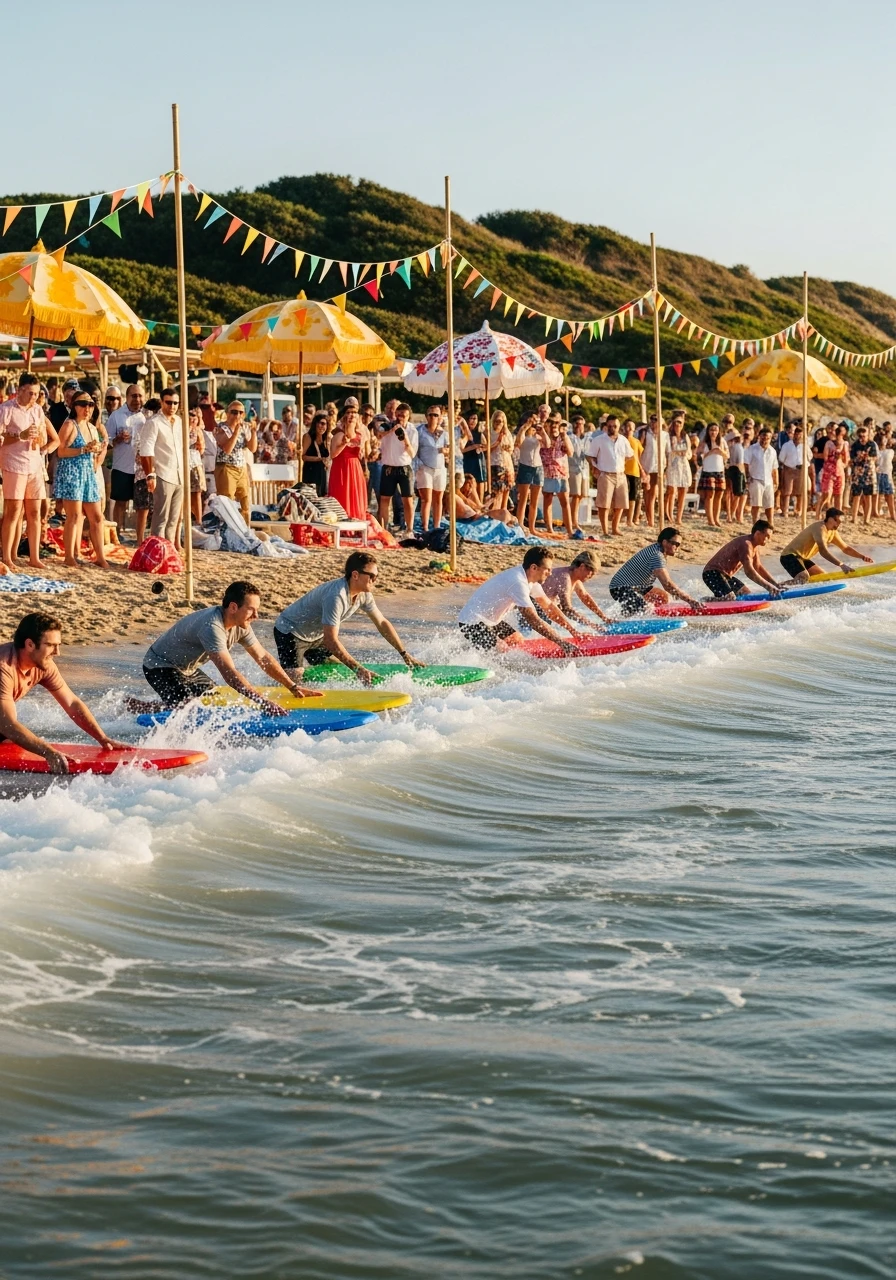Boogie Board Races - 50 Best Beach Party Ideas for an Epic Celebration