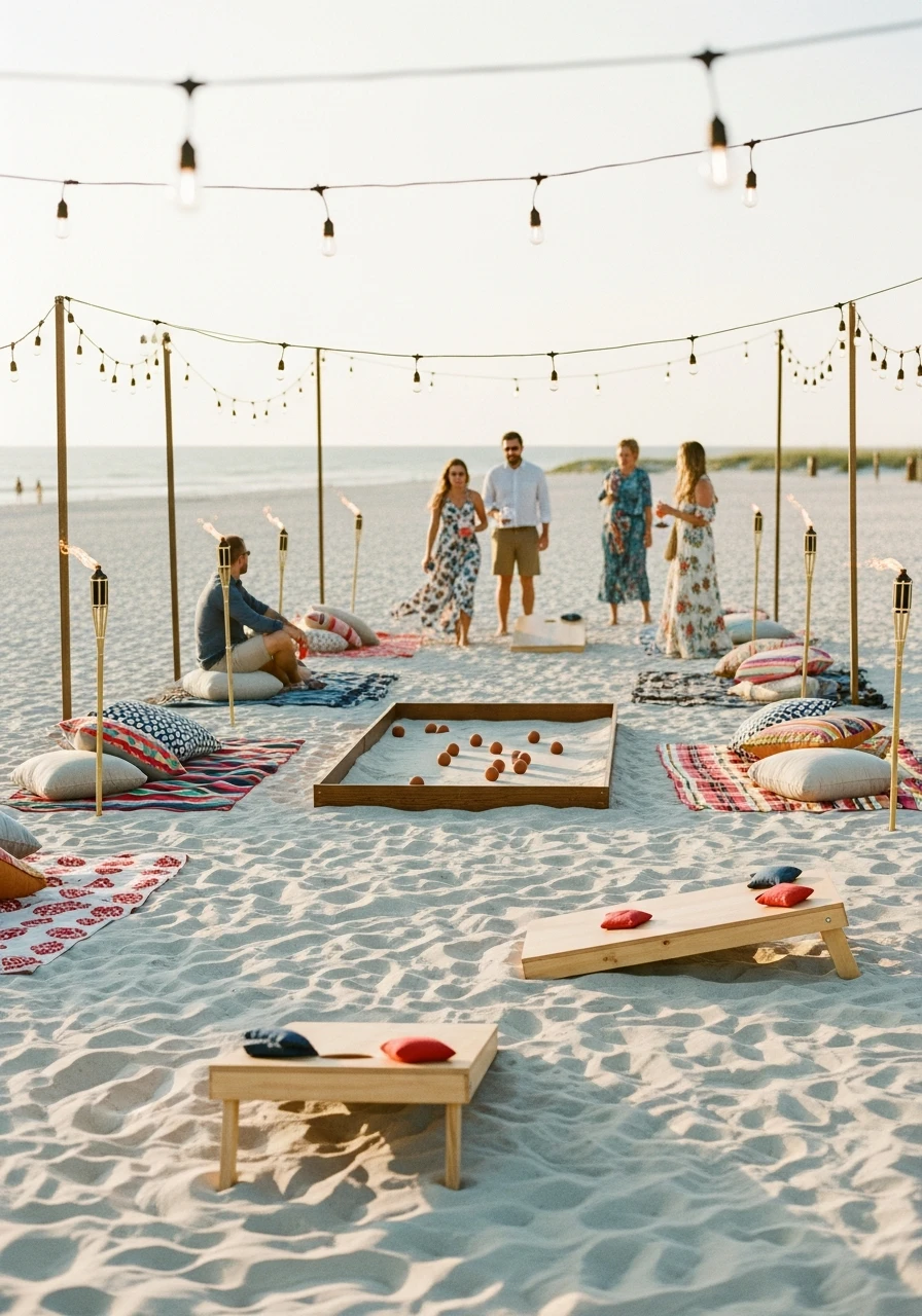 Beach Lawn Games - 50 Best Beach Party Ideas for an Epic Celebration