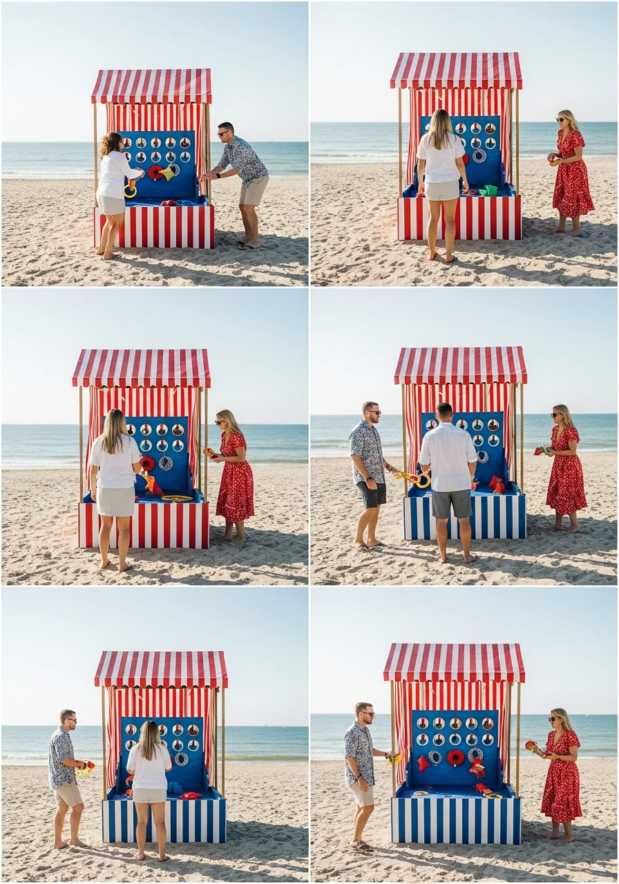 Fun Seaside Carnival Games - 50 Best Beach Party Ideas for an Epic Celebration