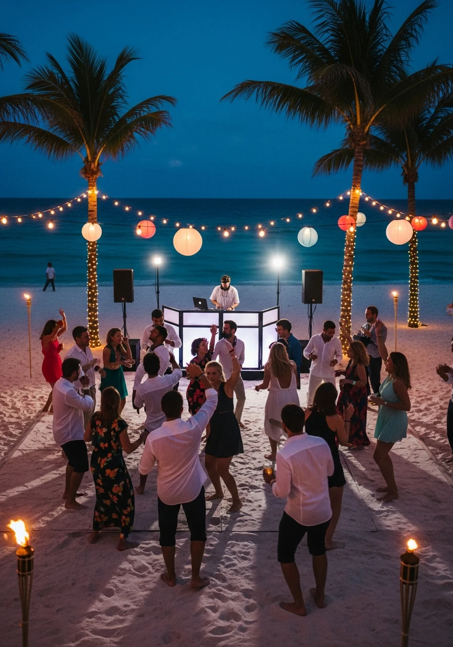 DJ Dance Party - 50 Best Beach Party Ideas for an Epic Celebration