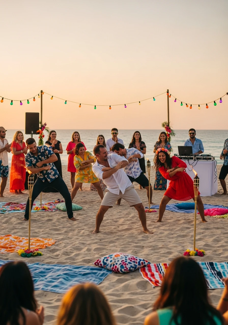 Fun Dance-Off Challenge - 50 Best Beach Party Ideas for an Epic Celebration